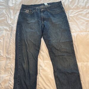 Cinch Men's Straight Blue Jeans